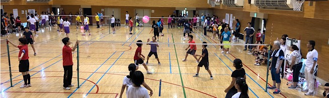 第11地区対ビーチボールバレー